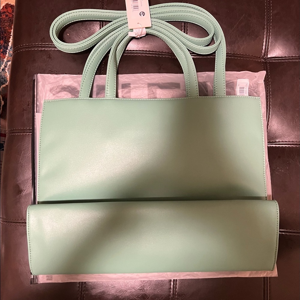 Brand New Green Telfar Bag